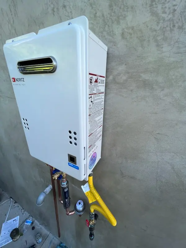 Tankless water heater installation for Fitchburg homes
